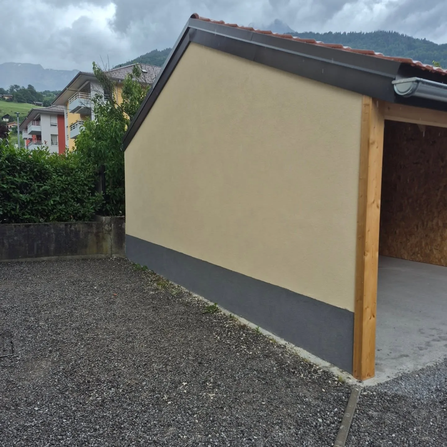 Réalisation crépi extérieur